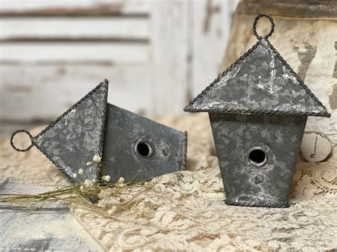 antique metal bird houses|vintage metal bird houses.